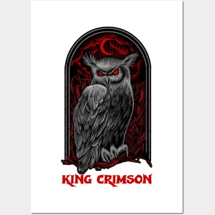 The Moon Owl King Crimson Posters and Art